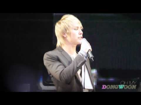 [FANCAM] #62 Dong Woon @ B2UTY Inauguration Ceremony 110402