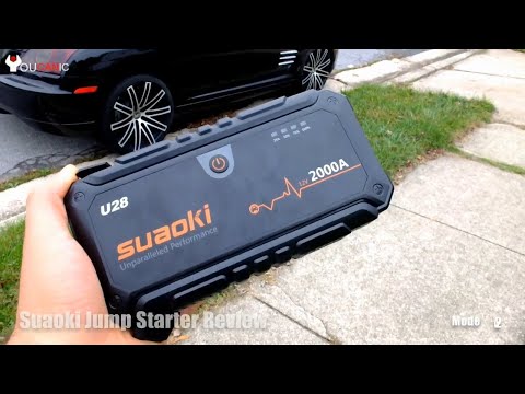 SUAOKI 2000A 28U Jump Starter Review – Is This The Right Choice For You?