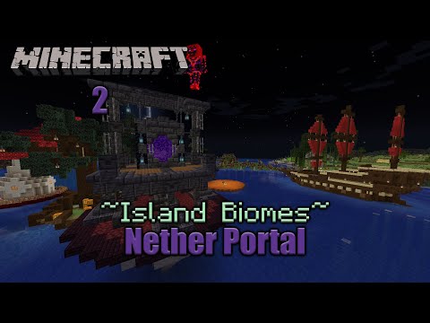 Minecraft | How To Make a Custom Nether Portal | 1.18.2