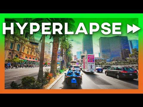 LAS VEGAS STRIP – HYPERLAPSE DRIVE THROUGH | 4K