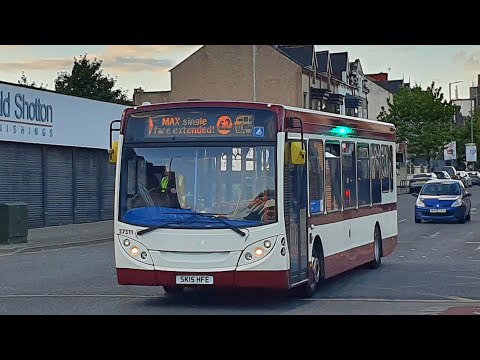 Twlight Journey: Route X20 | SK15HDJ/37311 - Stagecoach North East: ADL E20D/ADL Enviro 200