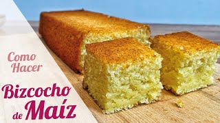 BIZCOCHO DE HARINA DE MAIZ SIN GLUTEN APTO PARA CELIACOS