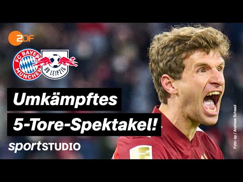 FC Bayern – RB Leipzig Highlights | Bundesliga, 21. Spieltag 2021/22 | sportstudio