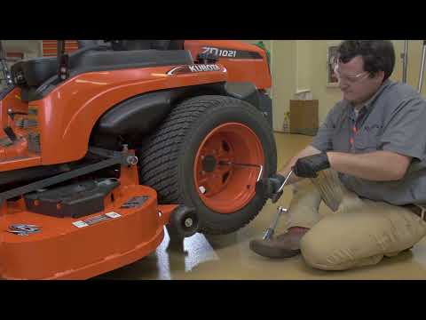 Know Your Kubota ZD Series HST Transmission and Lever Controls Adjustment