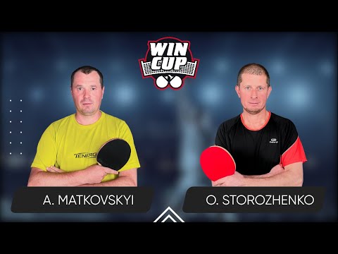 09:00 Andrii Matkovskyi - Oleksandr Storozhenko West 1 WIN CUP 30.08.2024 | Table Tennis WINCUP