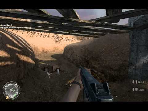"Call of Duty 2", walkthrough on Veteran, Ch.4-The Battle of El Alamein,part 3-Operation Supercharge