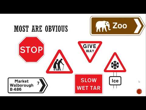 Driving Theory Test  Revision:  Top 20 UK Road Signs and Their Meanings