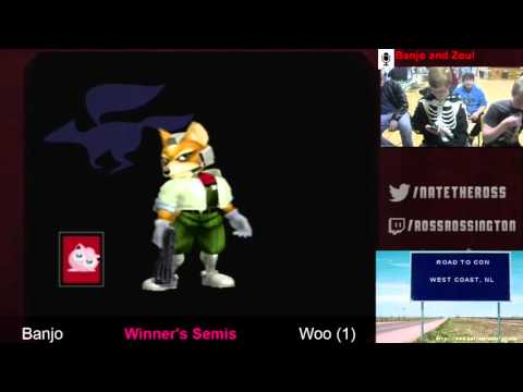 RTC 2 Melee - Top 8 - Winner's Semis -  Banjo vs. Woo