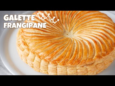 GALETTE DES ROIS à la FRANGIPANE – Pâte Feuilletée Maison Ultra Croustillante