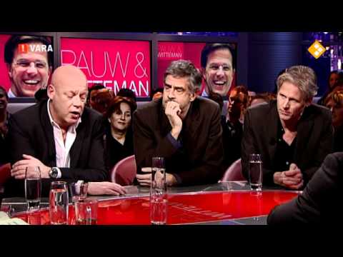 Mark Rutte valt door de mand over mediatraining (College Tour / P&W 18 januari 2012)