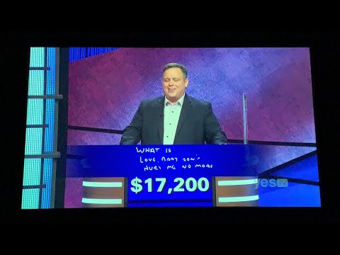 Final Jeopardy, FUNNY Response 😜 - Sam Stapleton Day 2 (2/22/21)