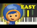 Team Umizoomi Milk Theme Song Piano Tutorial EASY