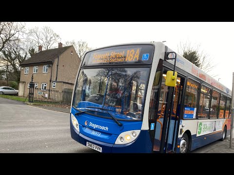 Stagecoach Sunderland 36973 on the 18A to Fawcett street 8/1/20