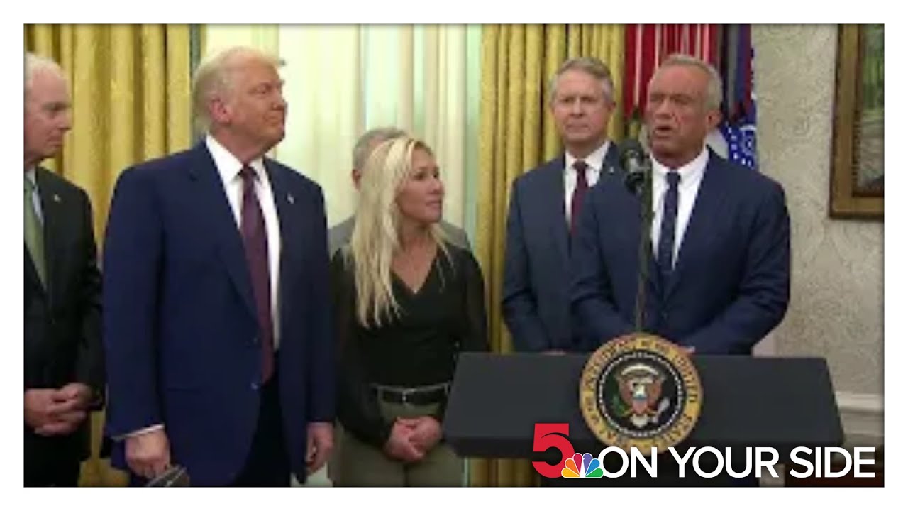 Robert F. Kennedy Jr. is sworn in on Thursday afternoon