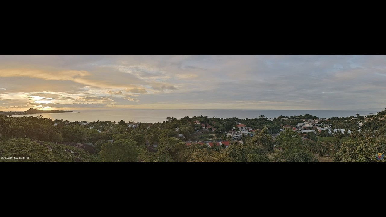 Live webcam view of Villa Tao Panoramic Sea View