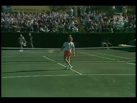 1976 Rod Laver and Bjorn Borg