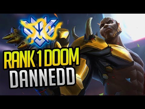 BEST OF DANNEDD - RANK 1 WORLD DOOMFIST | (Overwatch Esports Facts & Highlights)