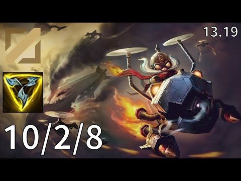 Corki Mid vs Ekko - EUW Master | Patch 13.19