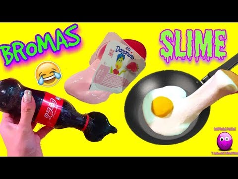 Bromas con SLIME divertidisimas Video