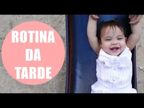 MINHA ROTINA DA TARDE - Primeira vez