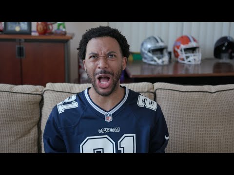 Cowboys Fans During the Rams Game