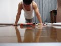 サイヤマンレベルのアブローラー200回 600 Push ups in one set #28