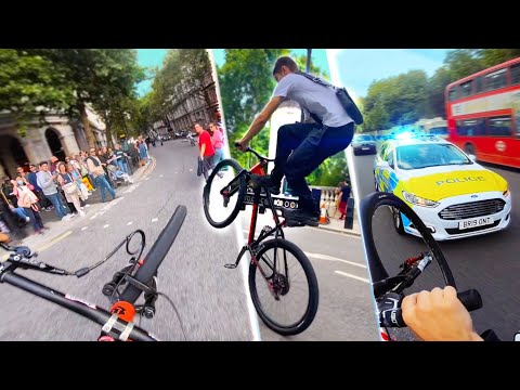 Swerving Police Cars In London!