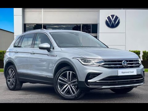 Approved Used Volkswagen Tiguan Elegance 2.0TDI 150PS in Silver - KR73OVX - Wrexham Volkswagen