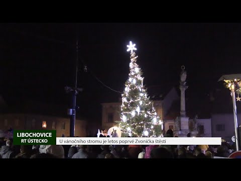 LIBOCHOVICE: U vánočního stromu je letos poprvé Zvonička štěstí