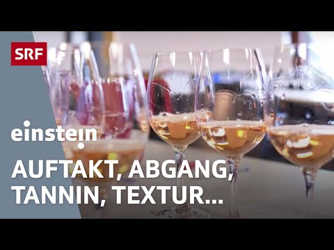 , title : 'Thema Wein – Vom edlen Tropfen, über Chemie im Weinbau bis zu Weinverkostung | Einstein | SRF'