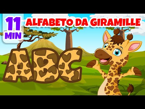 Alfabeto da Giramille - 11 min | Desenho Animado Musical