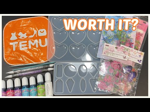 Are RESIN SUPPLIES from TEMU GOOD? | Trying Resin Supplies from TEMU + TEMU Resin Supply HAUL