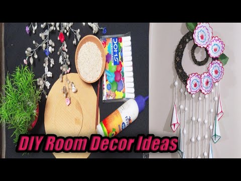 Flower Wall Hanging Craft Ideas With Paper / DIY Room Decor Ideas/Tutorial Ideas