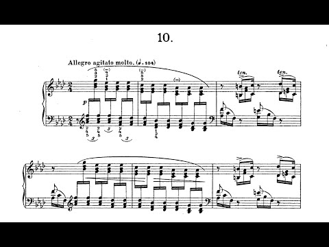 Liszt - Transcendental Etude No. 10 [Alexander Romanovsky]