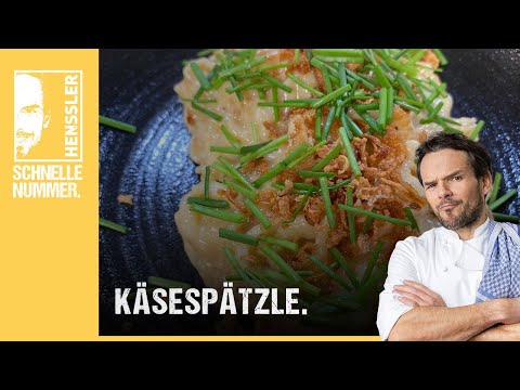 Schnelles Käsespätzle Rezept von Steffen Henssler