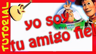 Explicacion YO SOY TU AMIGO FIEL en Guitarra