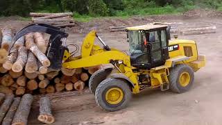 Cat® Semi Millyard Forks at Work