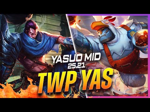 TheWanderingPro - Yasuo vs Galio MID Patch 25.21 - Yasuo Gameplay