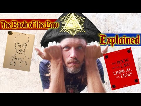 The Book of the Law (w/ Crowley's Commentary) Explained , Occult Secrets Revealed! pt.1