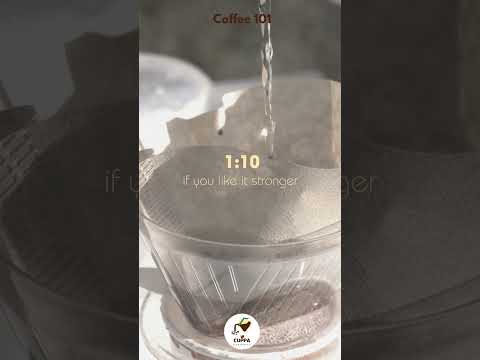 Coffee 101 | Brewing Ratios