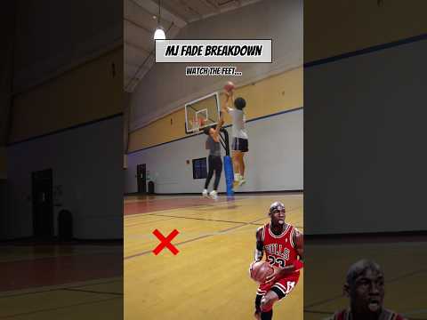 MICHAEL JORDAN MID FADE BREAKDOWN #basketball