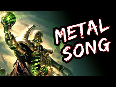 WARHAMMER 40K METAL || Soulless Shells - Necron song (NO AI)
