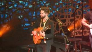 Kendji Girac &quot;Besame + Présentation des musiciens&quot; Rouen 04/03/2017
