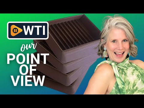CasterMaster Non Slip Furniture Pads- 2x2 Square Rubber - WTI product video review