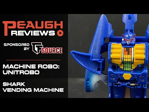 Video Review: - Bandai Namco Machine Robo - Unitrobo SHARKVENDINGMACHINE