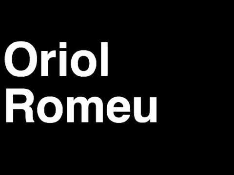 How to Pronounce Oriol Romeu Chelsea FC Football Goal Penalty Kick Yellow Red Card Injury