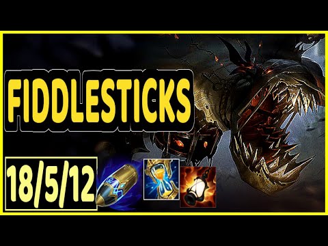 FIDDLESTICKS VS AMUMU - 18/5/12 KDA JUNGLE GAMEPLAY