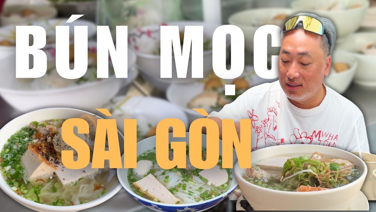 Bun Moc in Saigon with Nguyễn Quang Dũng