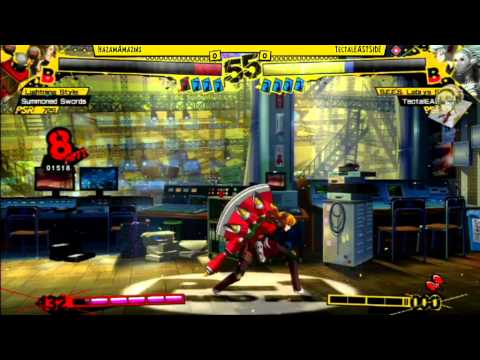 Persona 4 Arena Online XBL Tournament #1 Pools: TectalEastside (Labrys) vs HazamAmazing (Yosuke)
