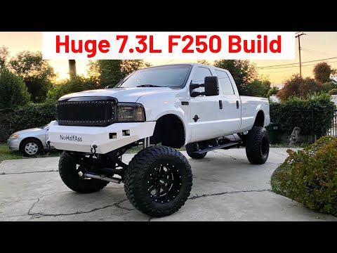 My HUGE 7.3 powerstroke build walk-around!